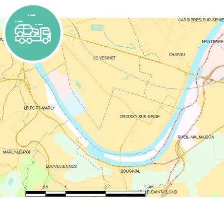 intervention épaviste à Croissy-sur-Seine