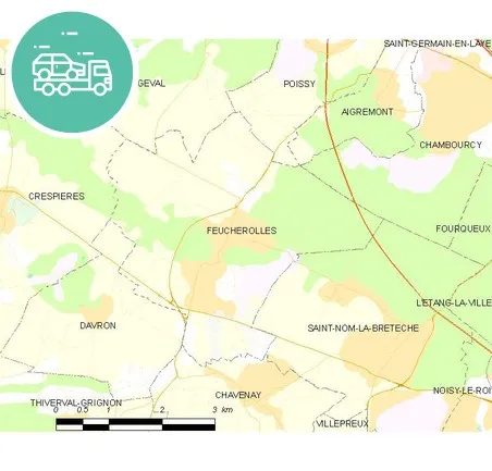 intervention épaviste à Feucherolles