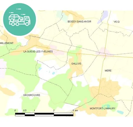 intervention épaviste à Galluis
