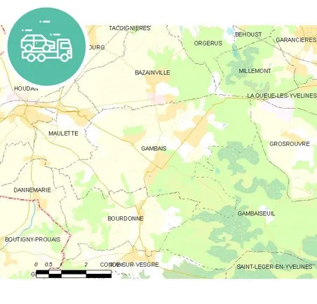 intervention épaviste à Gambais