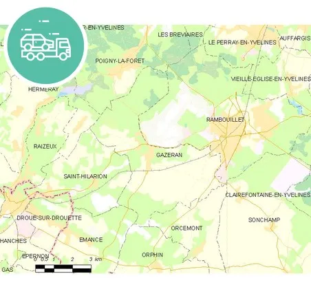 intervention épaviste à Gazeran
