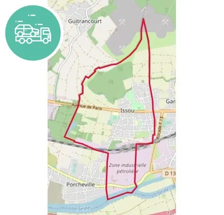 intervention épaviste à Issou