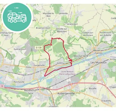 intervention épaviste à Juziers