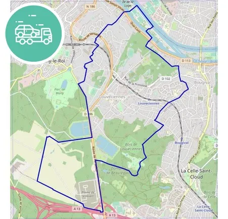 intervention épaviste à Louveciennes