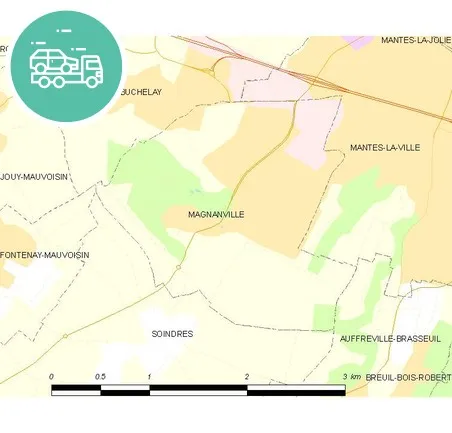 intervention épaviste à Magnanville