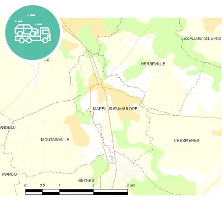 intervention épaviste à Mareil-sur-Mauldre