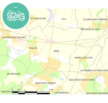 intervention épaviste à Méré