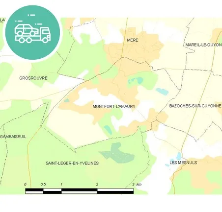 intervention épaviste à Montfort-l'Amaury