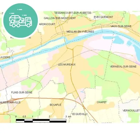 intervention épaviste à Les Mureaux