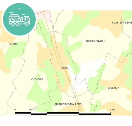intervention épaviste à Nézel