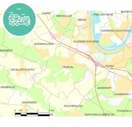 intervention épaviste à Orgeval
