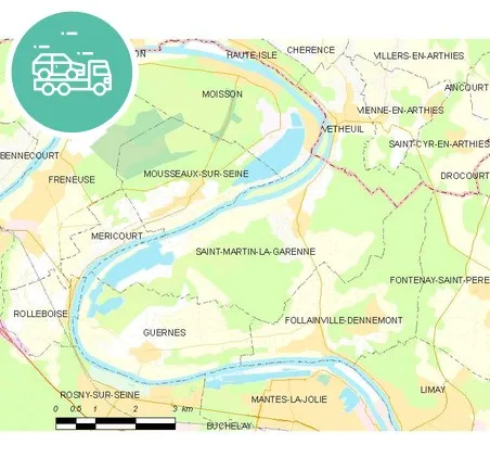 intervention épaviste à Saint-Martin-la-Garenne