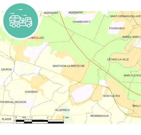 intervention épaviste à Saint-Nom-la-Bretèche