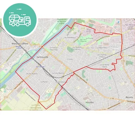 intervention épaviste à Sartrouville