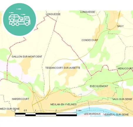intervention épaviste à Tessancourt-sur-Aubette