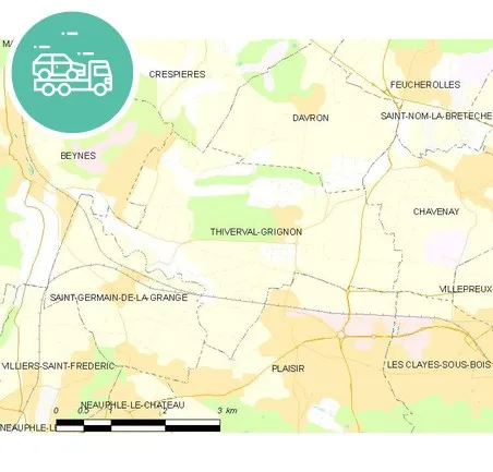 intervention épaviste à Thiverval-Grignon