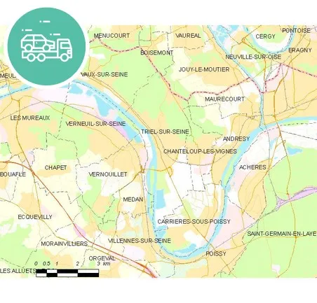 intervention épaviste à Triel-sur-Seine