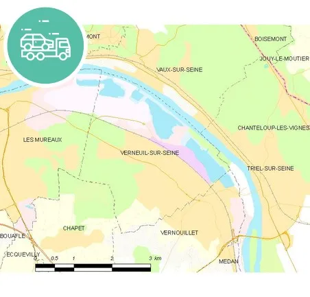 intervention épaviste à Verneuil-sur-Seine