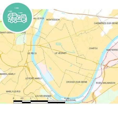 intervention épaviste à Vésinet