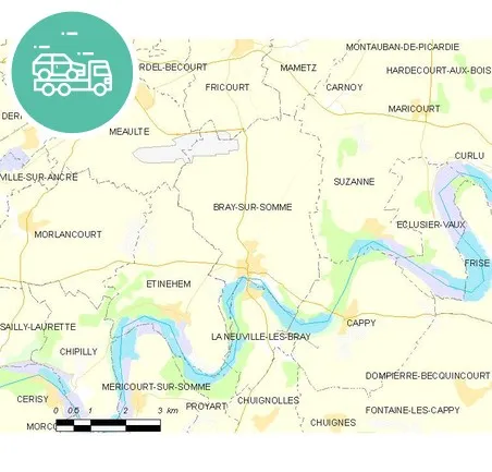 intervention épaviste à Bray-sur-Somme