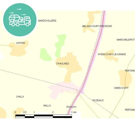 intervention épaviste à Chaulnes