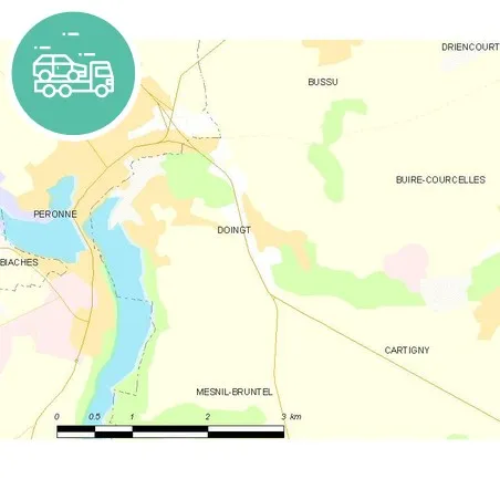 intervention épaviste à Doingt