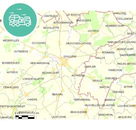 intervention épaviste à Doullens