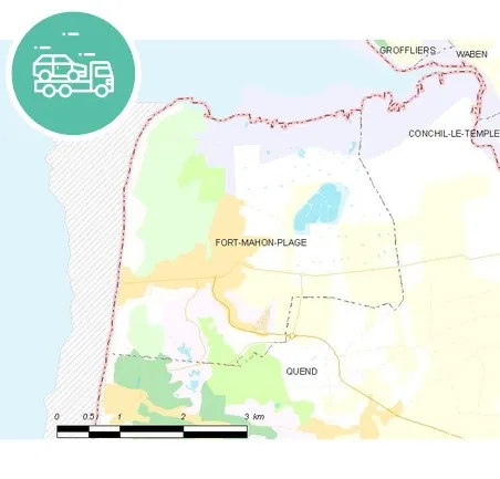 intervention épaviste à Fort-Mahon-Plage