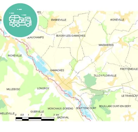 intervention épaviste à Gamaches