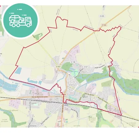 intervention épaviste à Ham