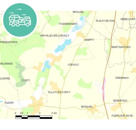 intervention épaviste à Lœuilly