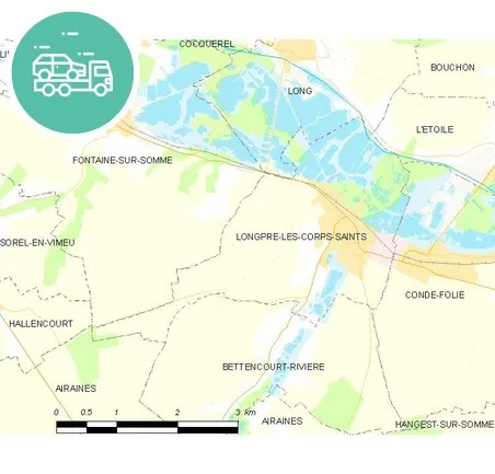 intervention épaviste à Longpré-les-Corps-Saints