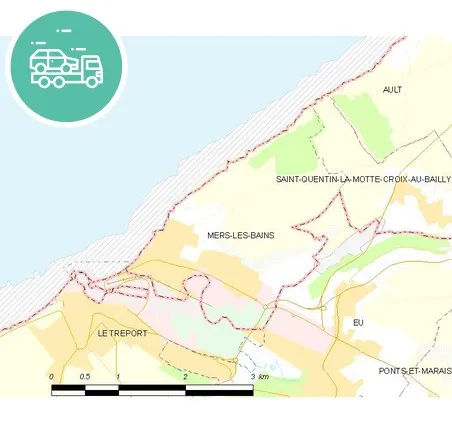 intervention épaviste à Mers-les-Bains