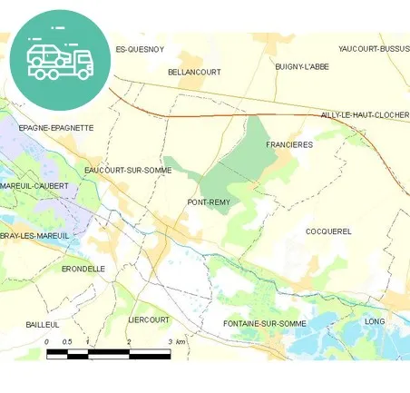 intervention épaviste à Pont-Remy