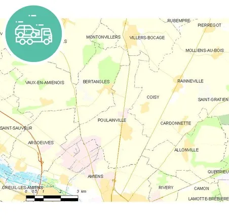 intervention épaviste à Poulainville