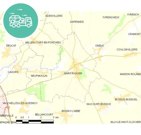 intervention épaviste à Saint-Riquier