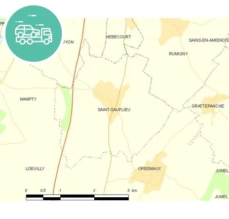 intervention épaviste à Saint-Sauflieu