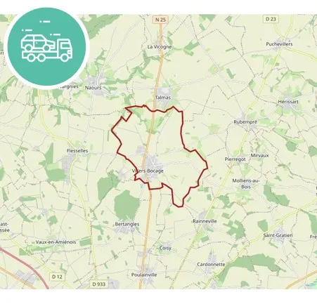 intervention épaviste à Villers-Bocage