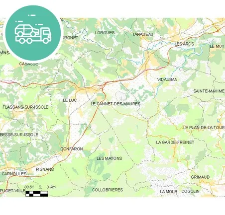 intervention épaviste à Cannet-des-Maures