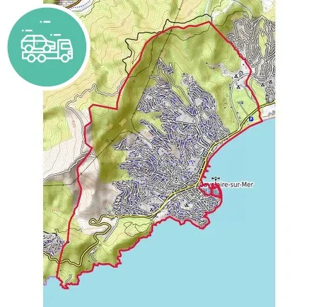 intervention épaviste à Cavalaire-sur-Mer