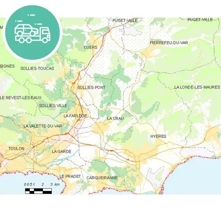 intervention épaviste à Crau