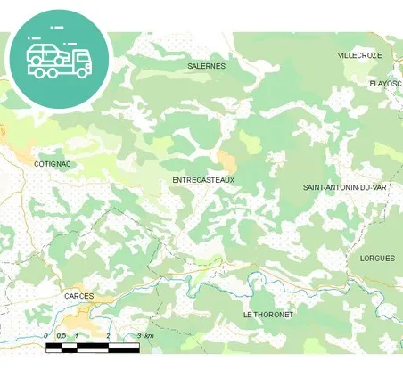 intervention épaviste à Entrecasteaux