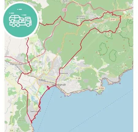 intervention épaviste à Fréjus