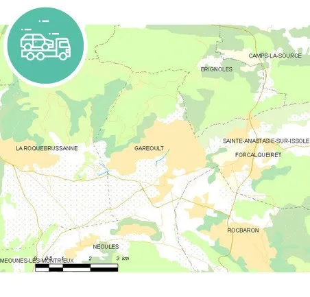 intervention épaviste à Garéoult