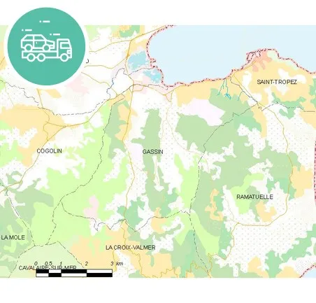 intervention épaviste à Gassin