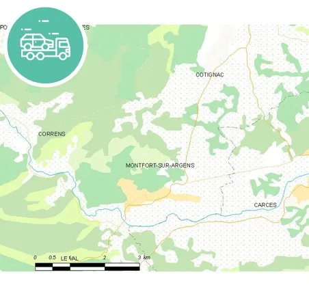 intervention épaviste à Montfort-sur-Argens