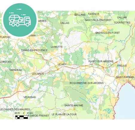 intervention épaviste à Muy