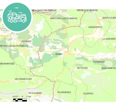 intervention épaviste à Rians