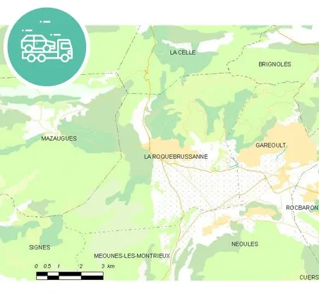 intervention épaviste à Roquebrussanne