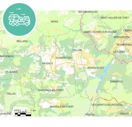 intervention épaviste à Tourrettes